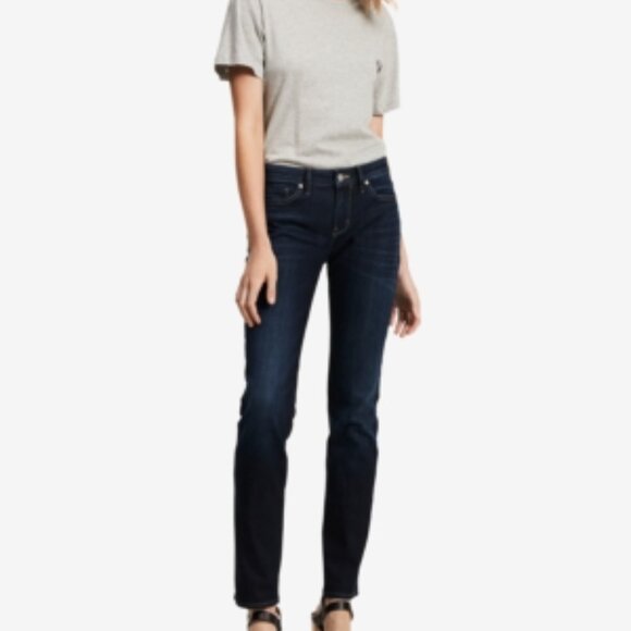 Calvin Klein Jeans Denim - Calvin Klein Jeans Straight-Leg Jeans Dark Blue